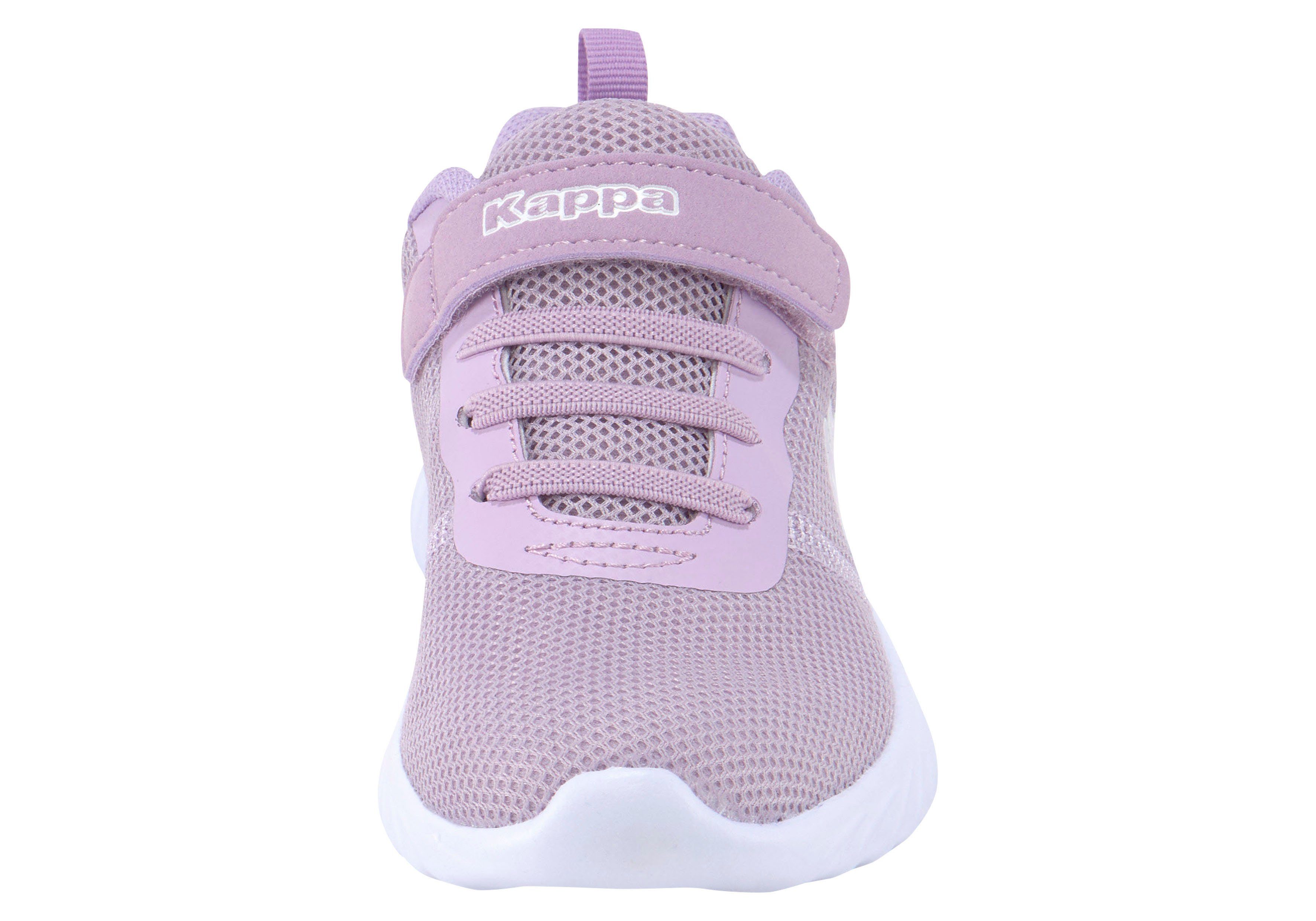 Kappa Sneaker mit Kinder flieder Klettverschluss für