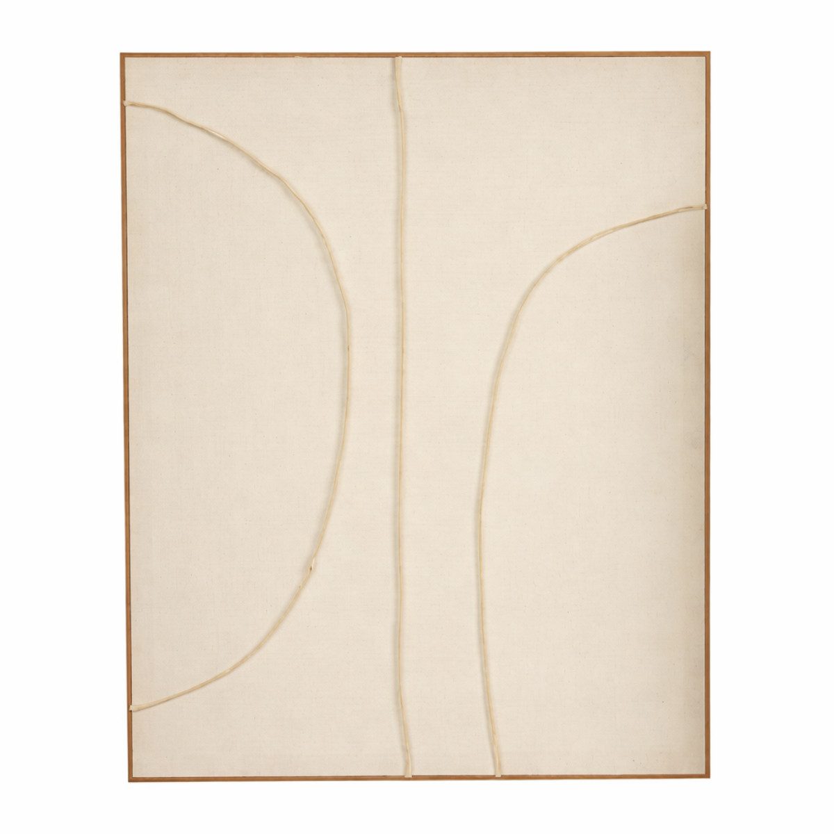 Mica Decorations Wanddekoobjekt Mica Wanddeko Beige 100x80 cm