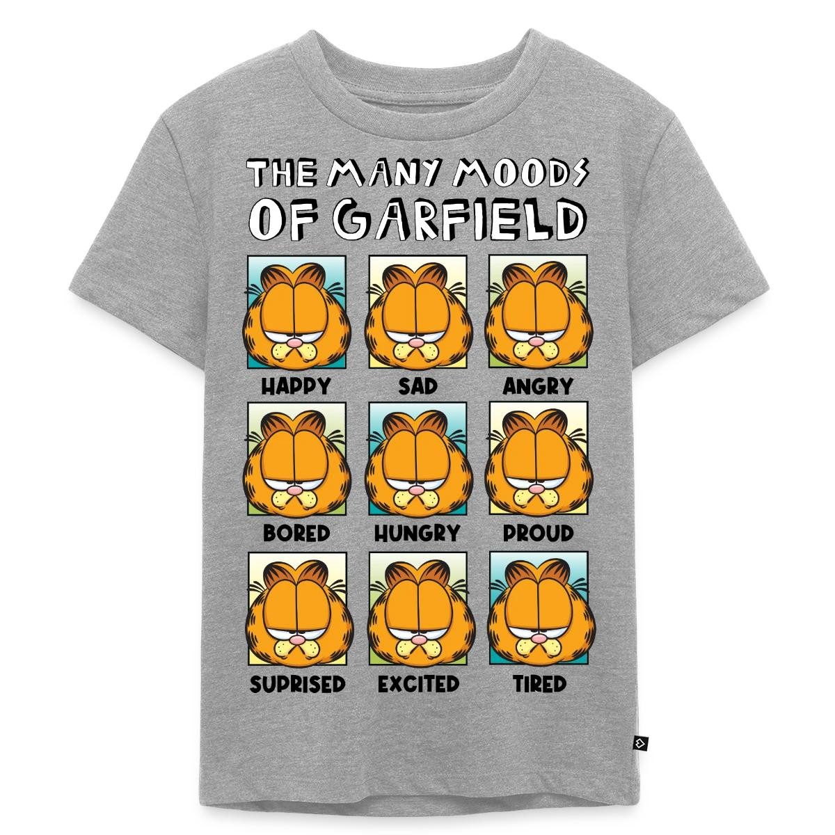 T-Shirt Garfield Stimmungen Von Garfield Kacheln Kinder Premium T-Shirt