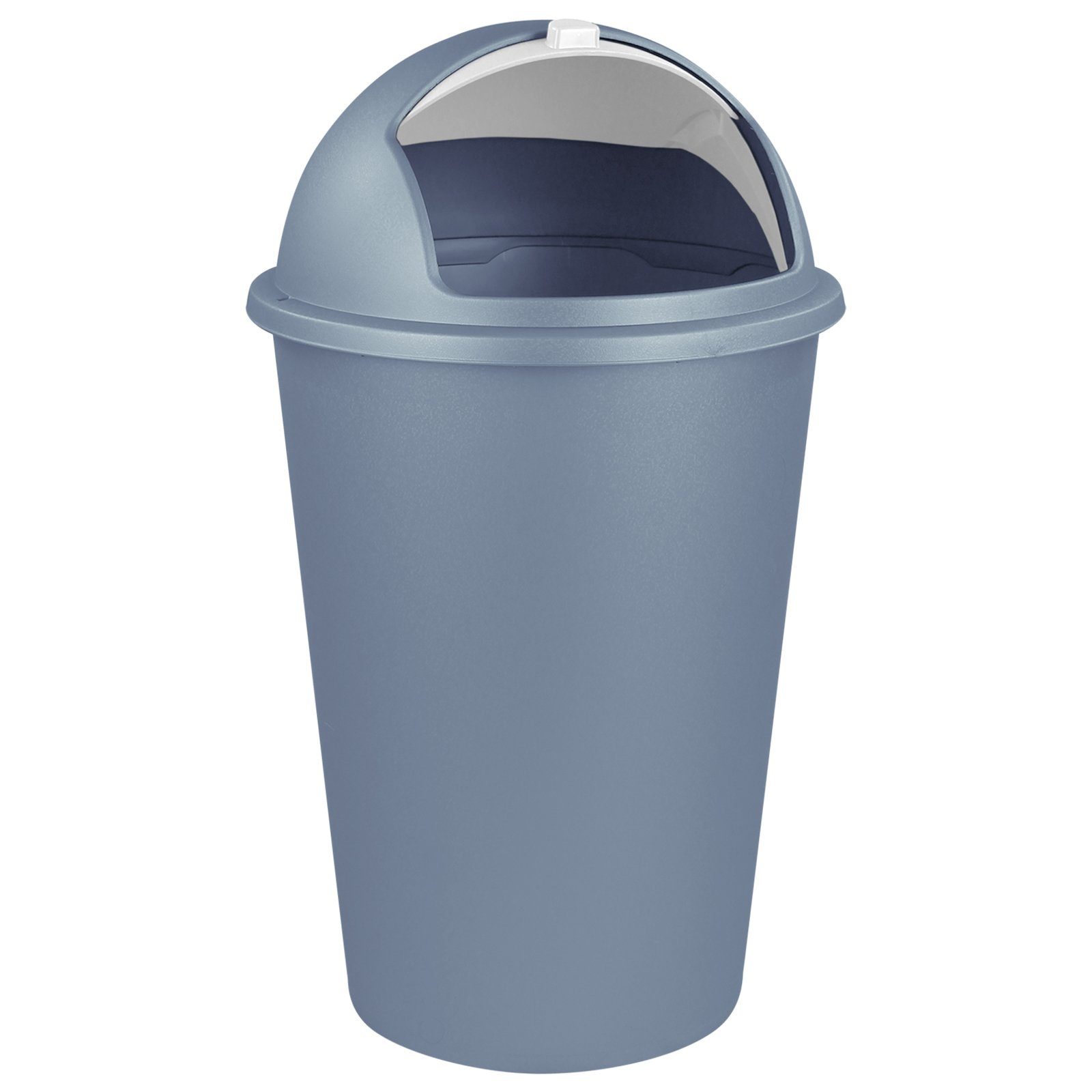 Koopman Farbauswahl, Bad Rauchblau Büro mit Küche Müllsammler Abfalleimer Mülltonne Mülleimer Müllbehälter 50L Papierkorb