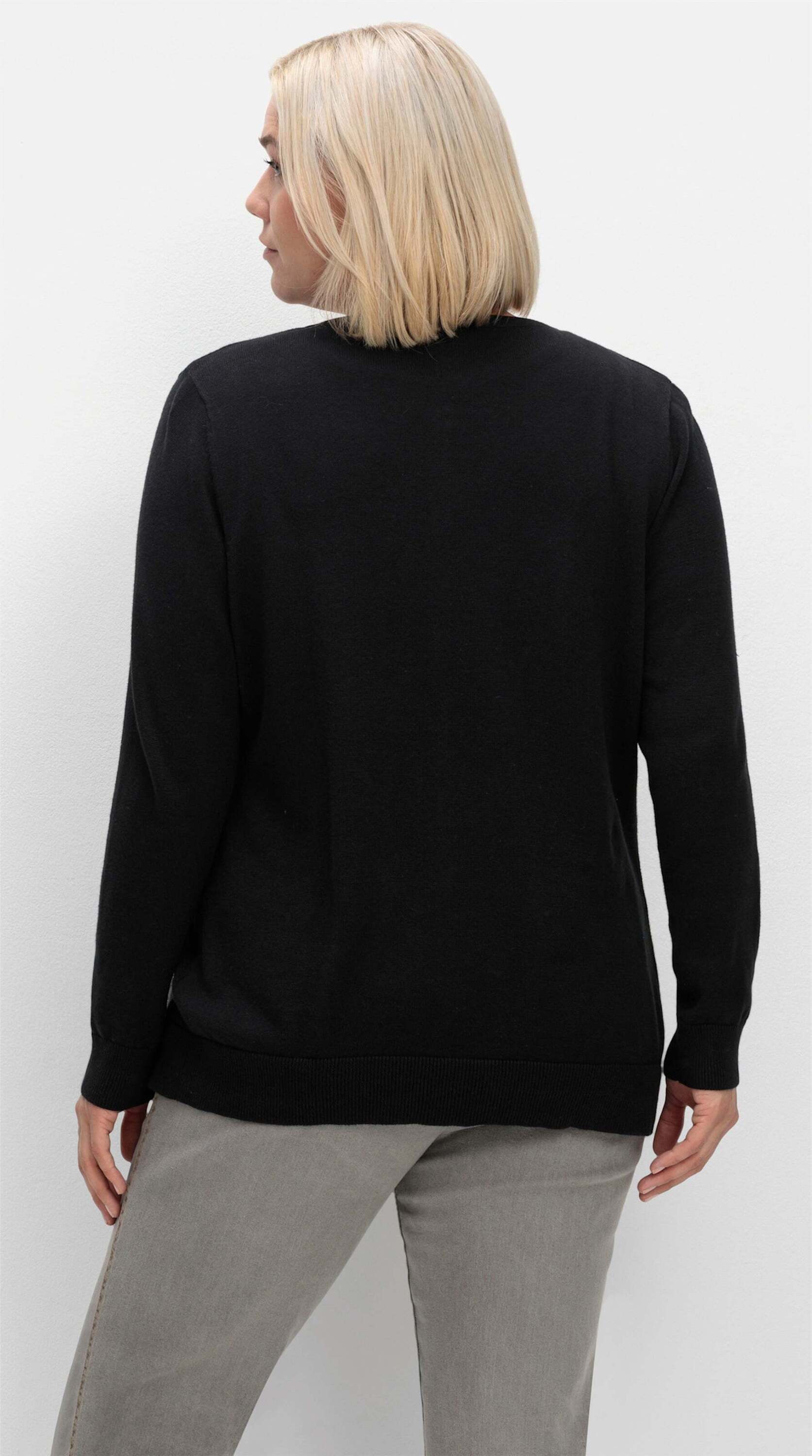 Sieh an! Strickjacke Strickjacke Langarm günstig online kaufen