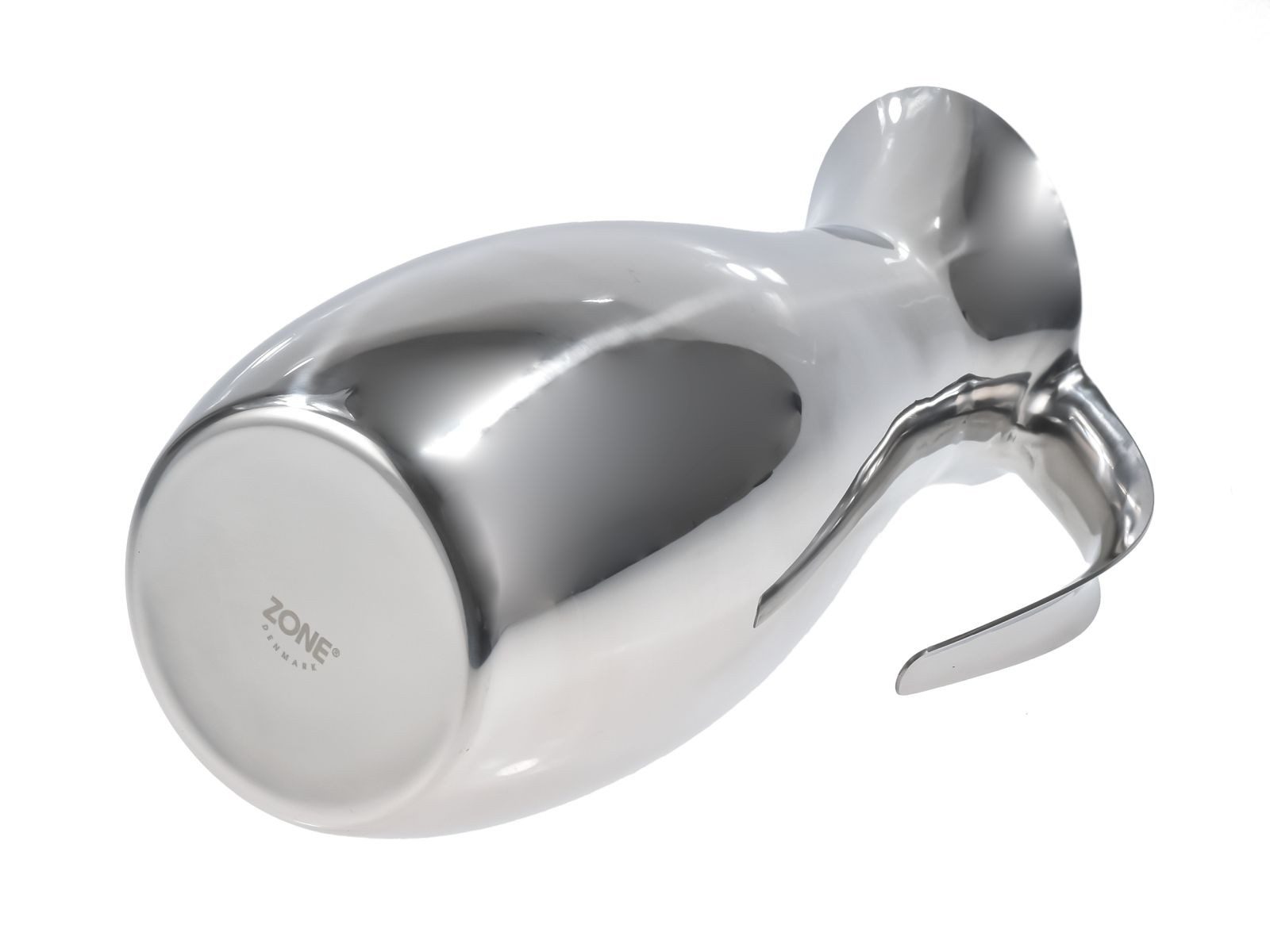 Zone Denmark Karaffe Rocks, 30cm hoch, 1.7 Liter Volumen, mit Griff, aus Stahl
