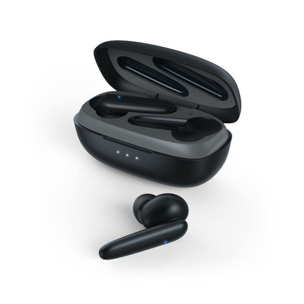 Hama Bluetooth®-Kopfhörer Passion Clear, True Wireless TWS, In Ear Bluetooth -Kopfhörer (Active Noise Cancelling (ANC), Freisprechfunktion,  Sprachsteuerung, Active noise cancelling Kopfhörer)