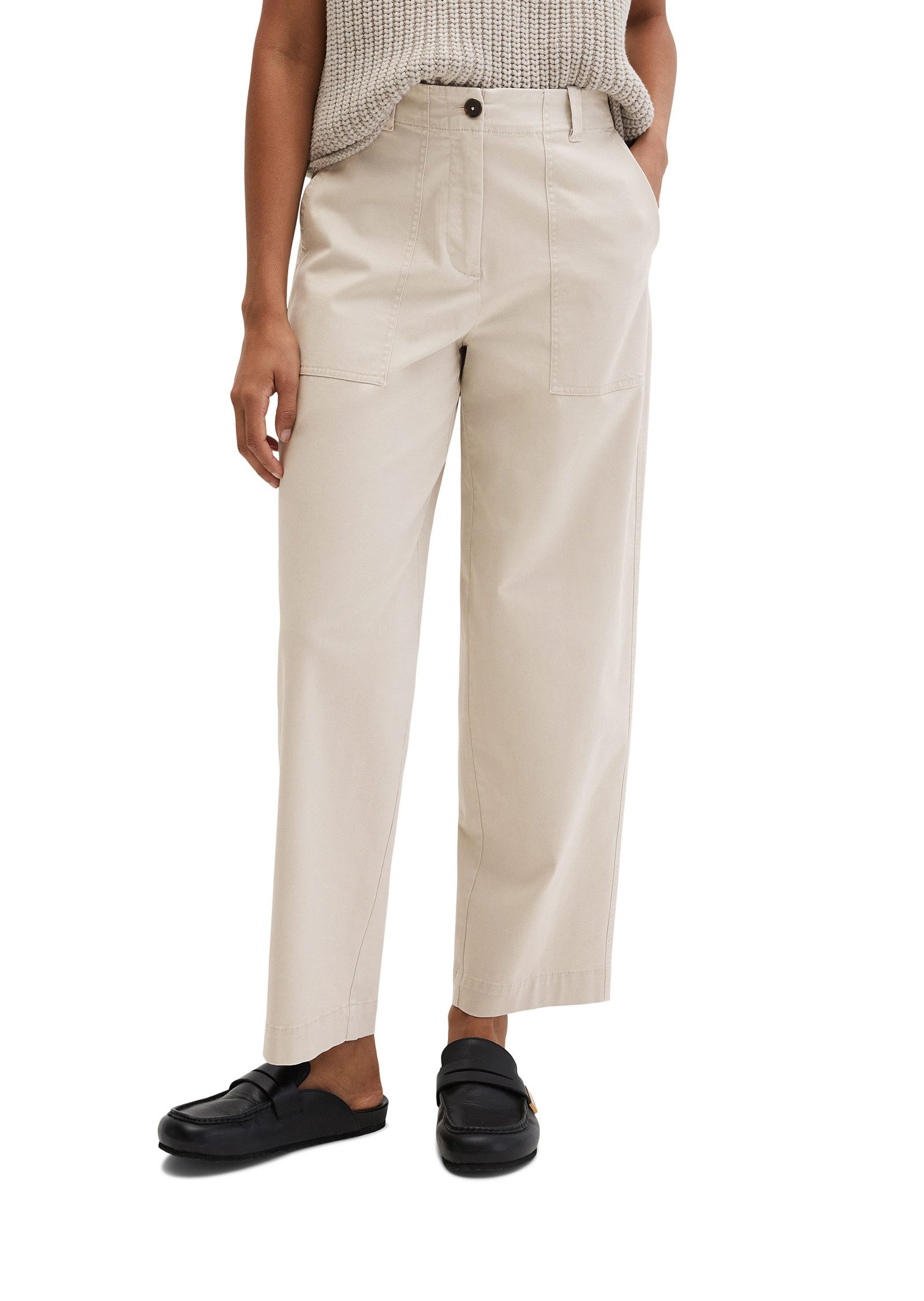 Marc O'Polo Chinohose aus Brushed Cotton Twill