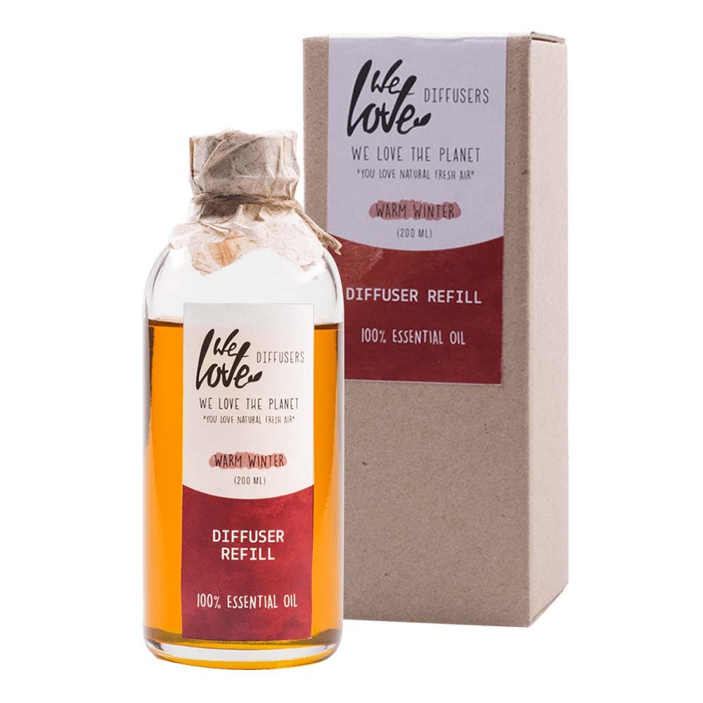 We Love The Planet Diffuser Diffuser Refill - Warm Winter 200ml