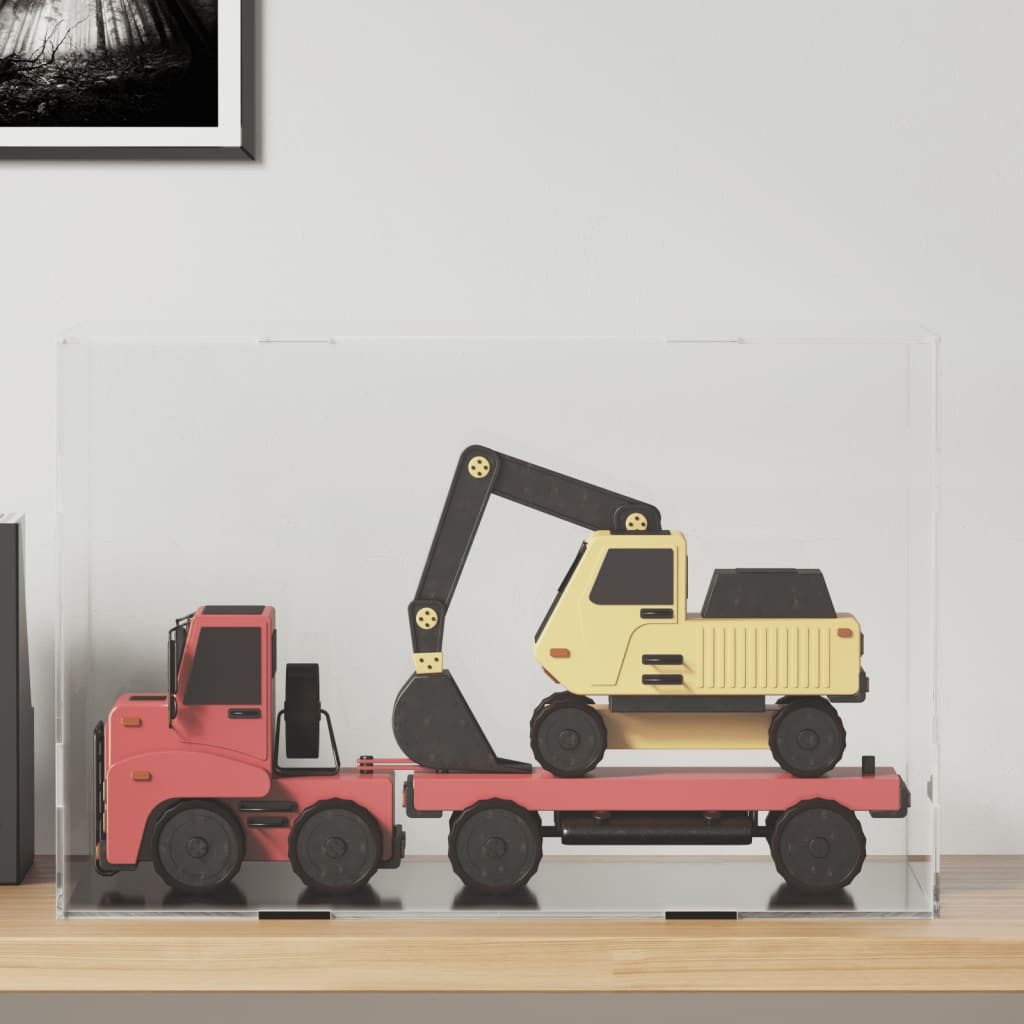 vidaXL Glasvitrine Vitrine Transparent 56x36x37 cm günstig online kaufen