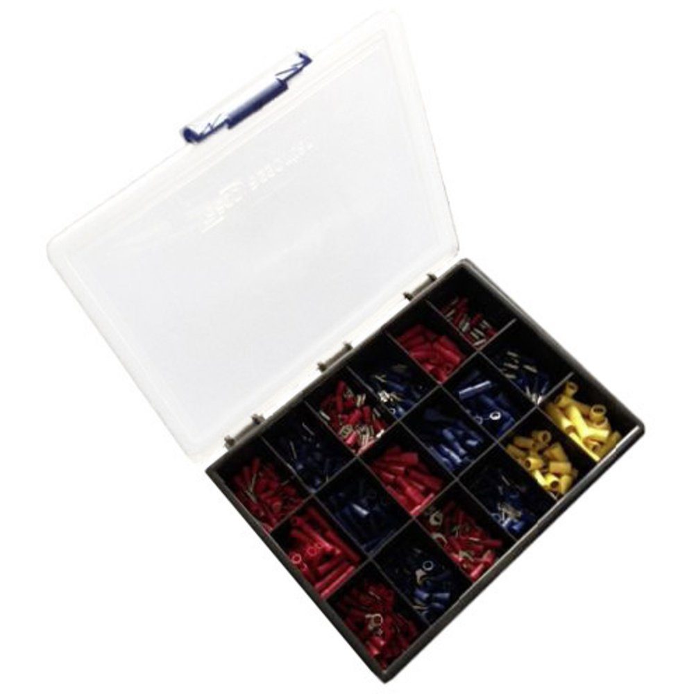 WKK Ringkabelschuh WKK 6368 Quetschverbinder-Sortiment 0.50 mm² 6 mm² Rot, Blau, Gelb 1 S, 6368