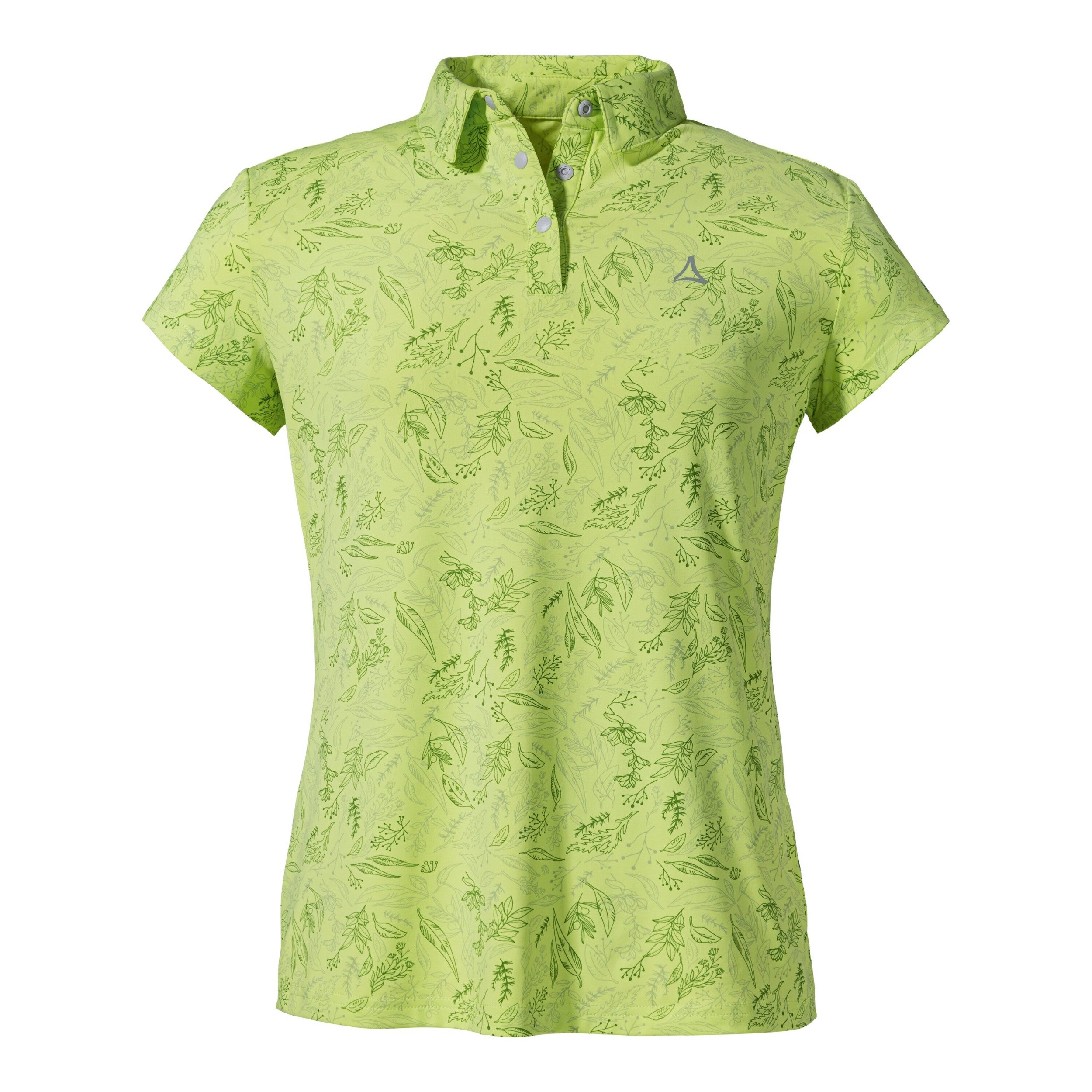 Schöffel Poloshirt SCHÖFFEL Polo Shirt Sternplatte L Grün