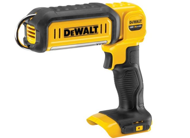 DeWalt LED Baustrahler »DCL050 Akku LED-Leuchte 18 V - ohne Akku - gelb/schwarz - 250/500 Lumen - 12/6 Std. - IP54 - 0,4 kg«-Otto