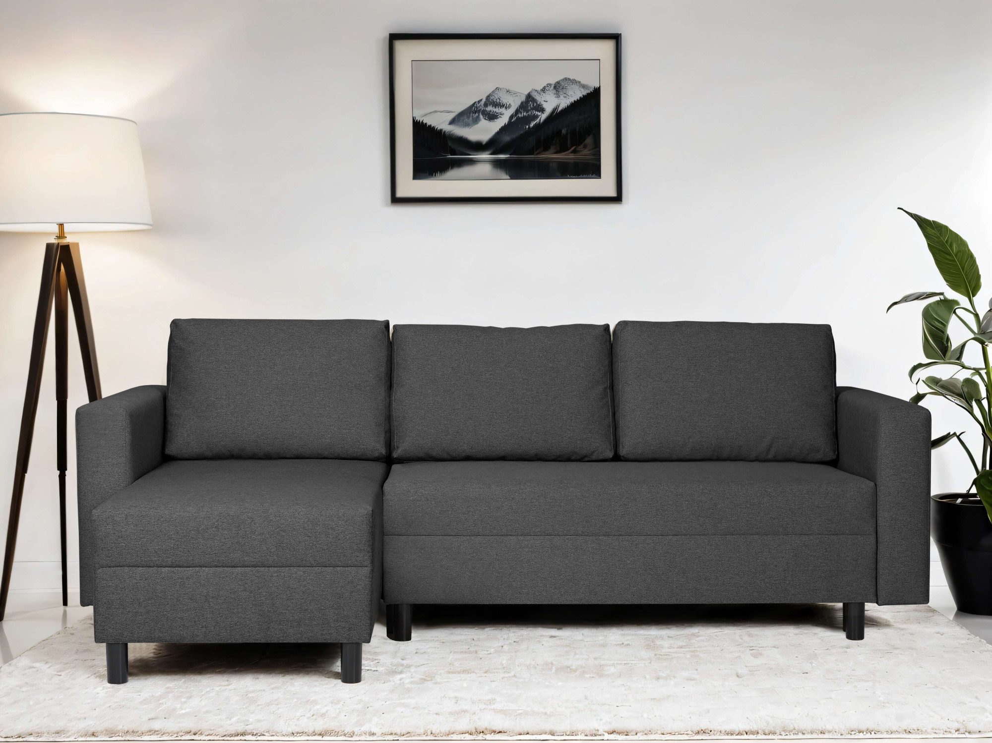 INOSIGN Ecksofa GLENOE Schlafsofa mit Bettkasten, günstig online kaufen