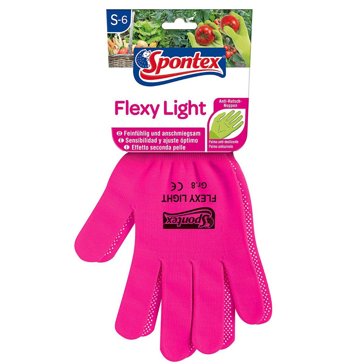 SPONTEX Gartenhandschuhe Aniti-Rutsch Noppen günstig online kaufen
