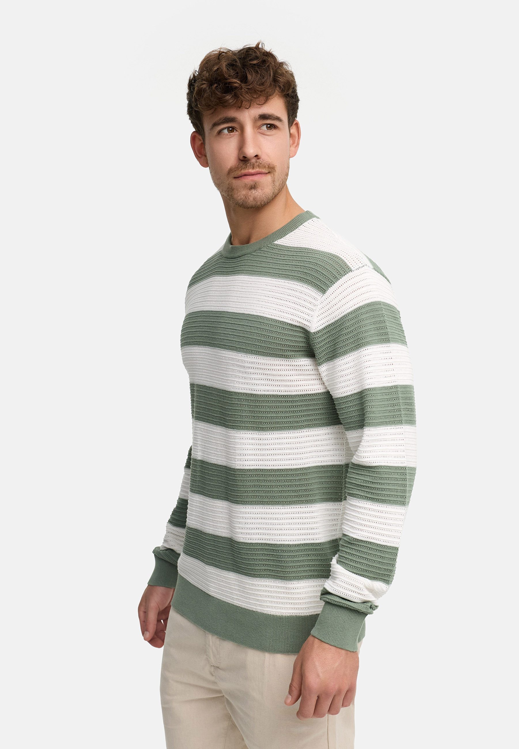 Indicode Strickpullover INTidsel O-neck