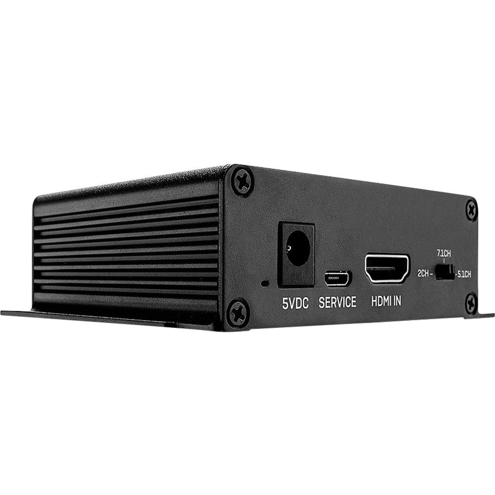 LINDY Audio Extraktor HDMI 18G Audio Extractor [HDMI - HDMI] 3840 x 21 Audio-Adapter