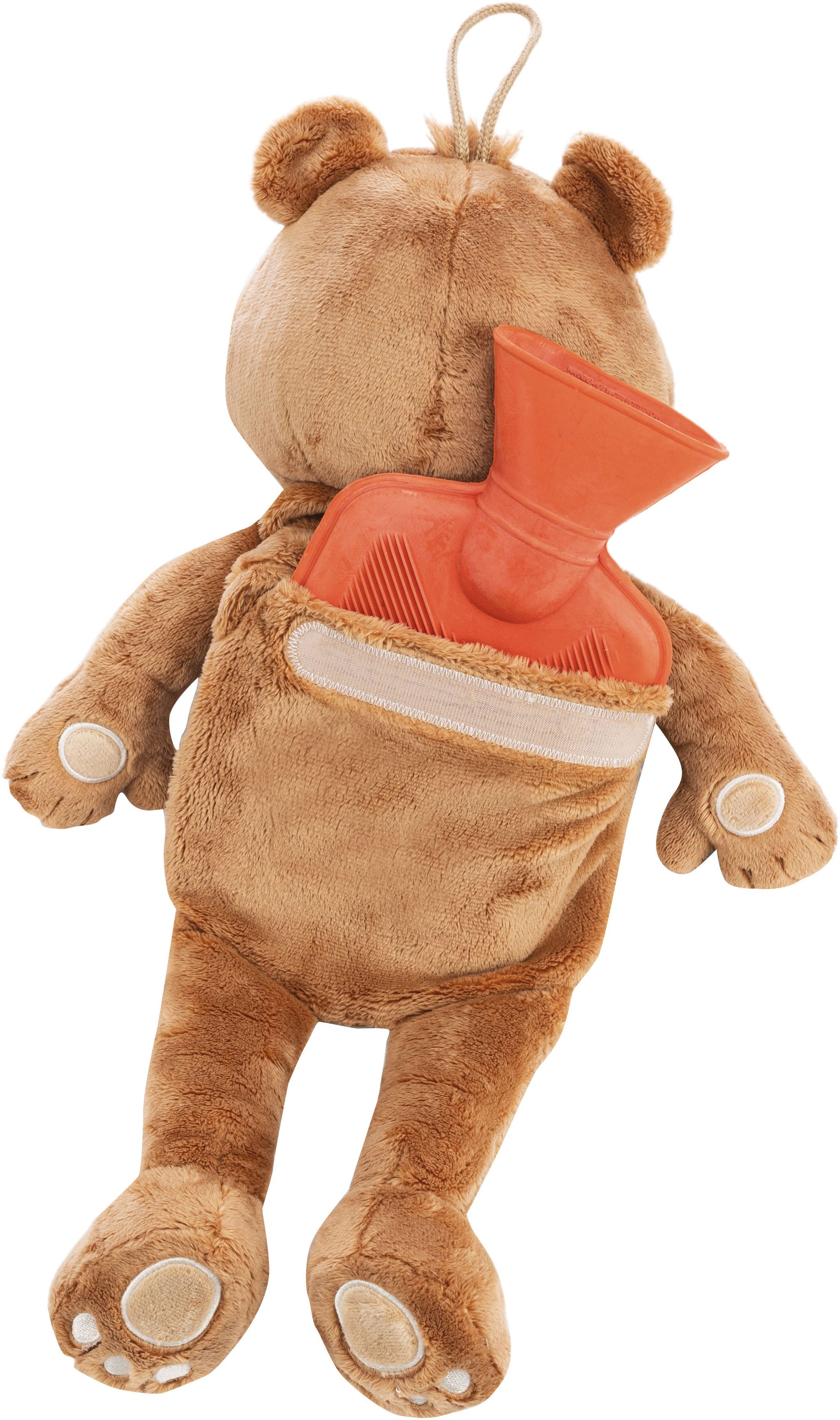 Nici Wärmflasche FC BAYERN MÜNCHEN Berni, 300 ml, 35 cm, 2in1 - Kuscheltier & Wärmflasche in einem