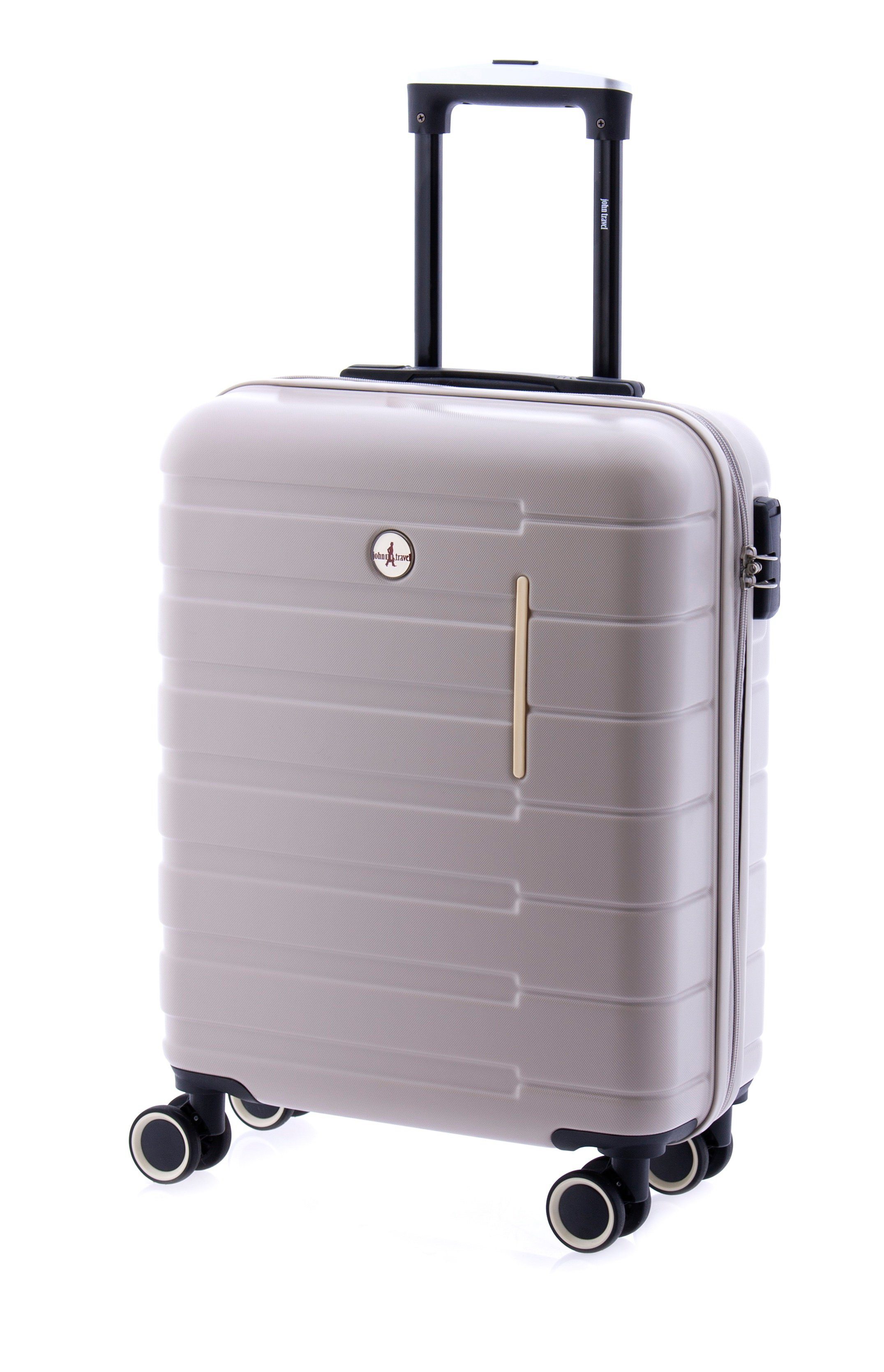 GLADIATOR Handgepäck-Trolley 4 - Rollen beige 55cm - Koffer