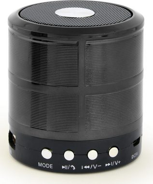 Gembird GEMBIRD Tragbare Bluetooth-Lautsprecher black PC-Lautsprecher
