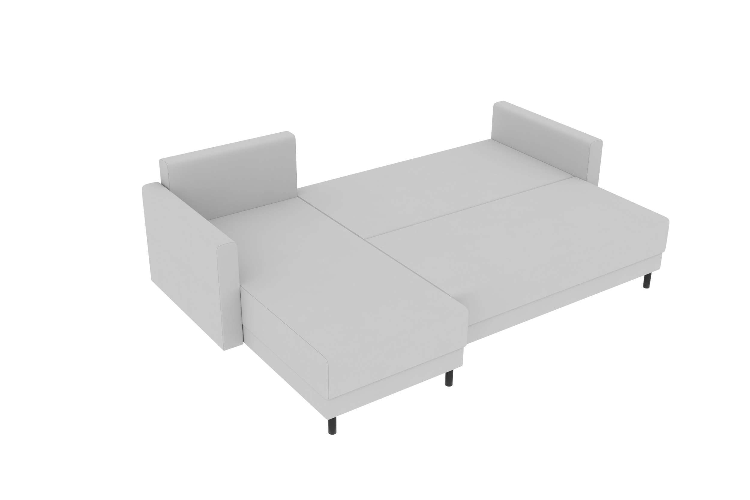 Modern Sofa, Sitzkomfort, mit Stylefy Eckcouch, Design mit Bettkasten, Paloma, Bettfunktion, L-Form, Ecksofa