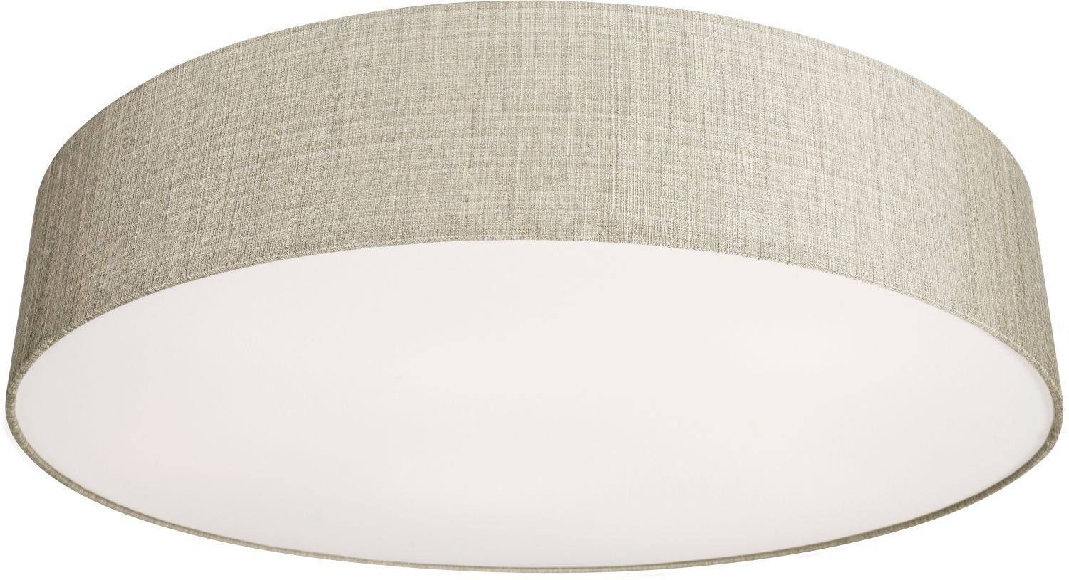 Licht-Erlebnisse Deckenleuchte SELINA, ohne Leuchtmittel, Deckenlampe Grau Papier Mix gemütlich E27 Modern Wohnzimmer