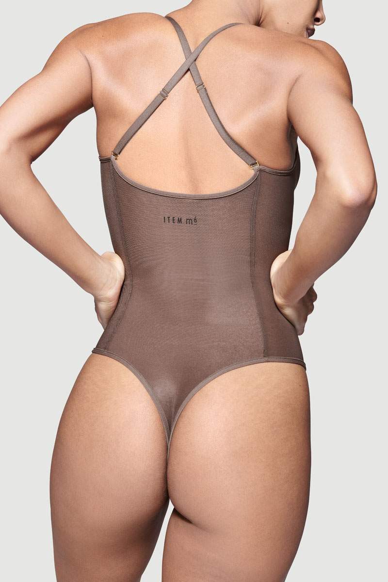 ITEM m6 Body All Mesh Power Mesh, 360°-Schnittführung, sanftes Shaping, seidiger Look