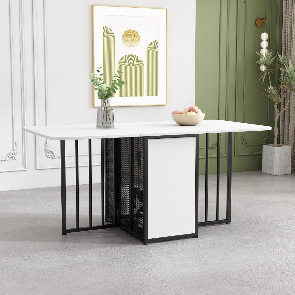 BBWL Klapptisch Klappbarer Esstisch aus Spanplatte, multifunktional auszieh günstig online kaufen