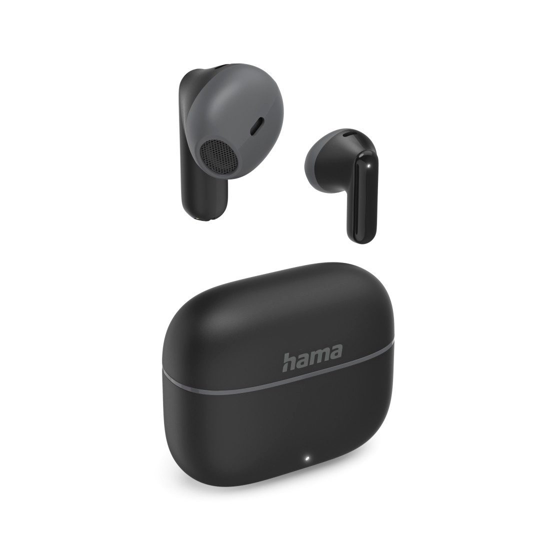 Hama Bluetooth Kopfhörer mit Mikrofon (True Wireless Headset, TWS Earbuds) In-Ear-Kopfhörer (Google Assistant, Siri)