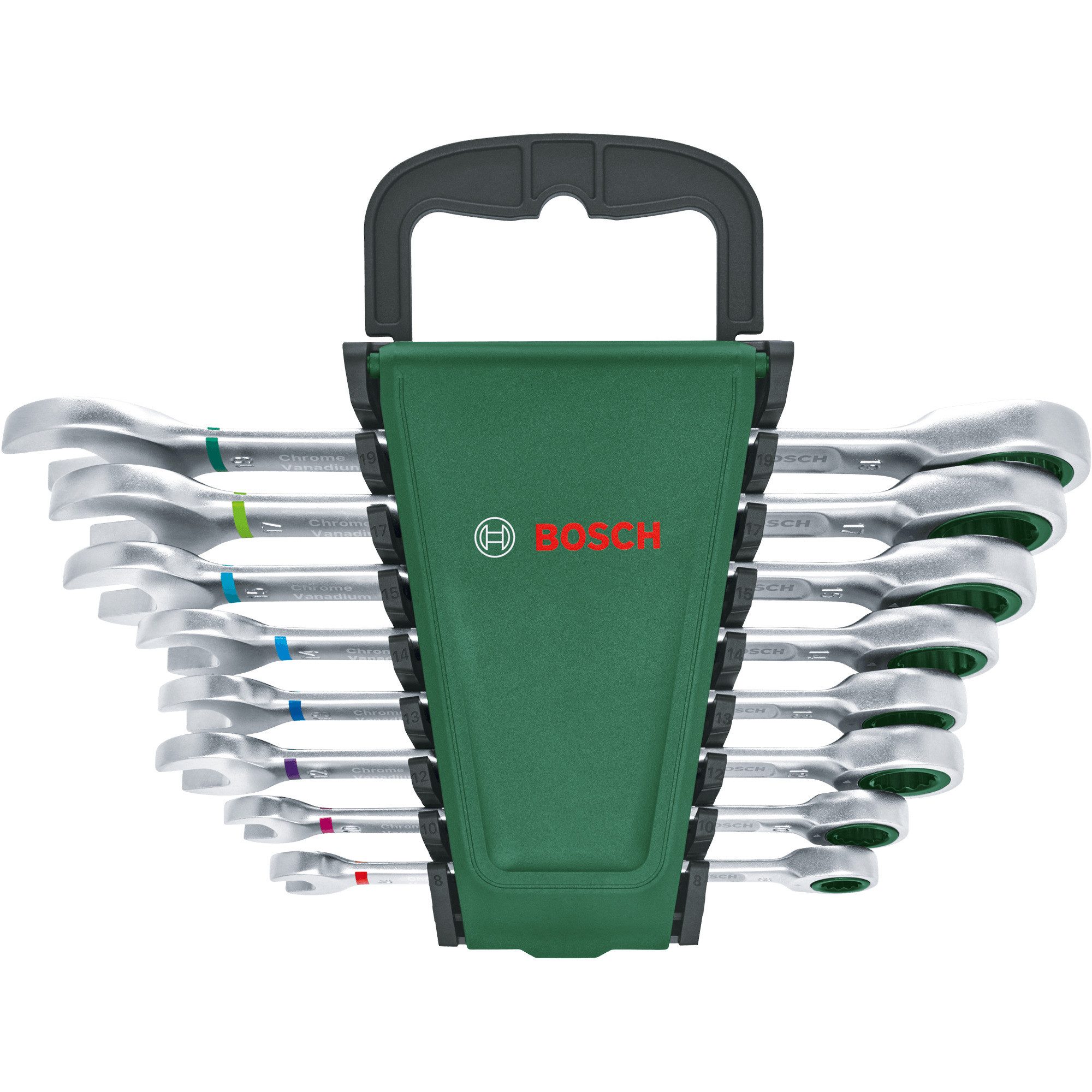 Bosch Professional Werkzeugset Bosch Heimwerken & Garten Schraubenschlüssel mit, (8-tlg)