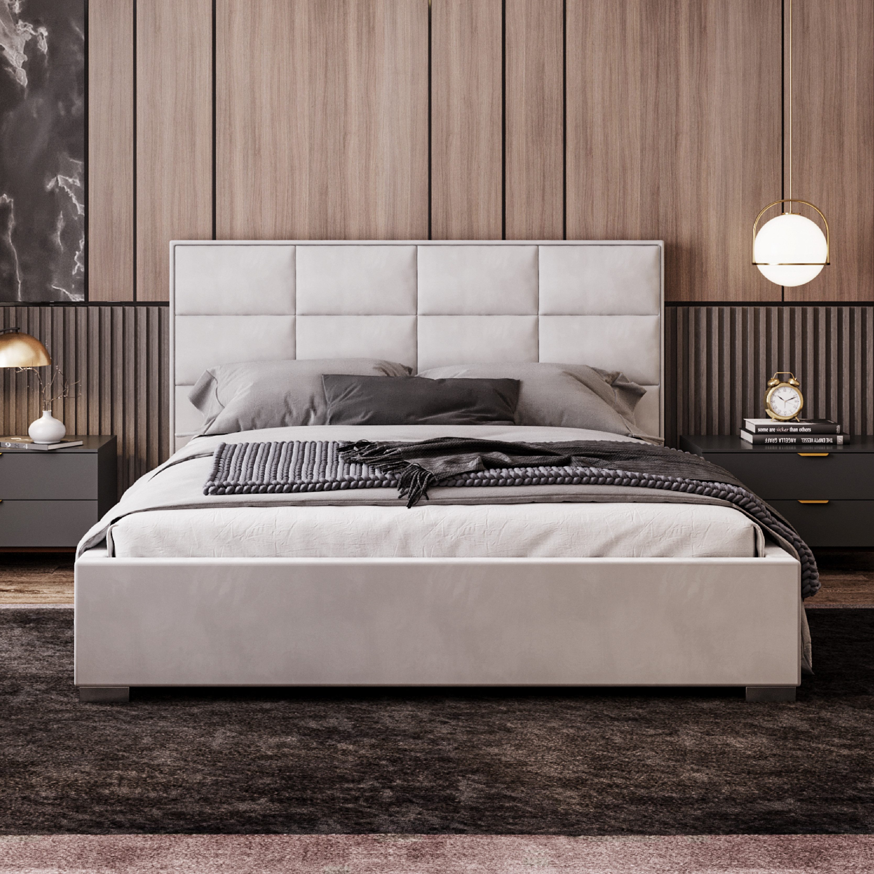 FDM Polsterbett modern mit Bettkasten MADE günstig online kaufen