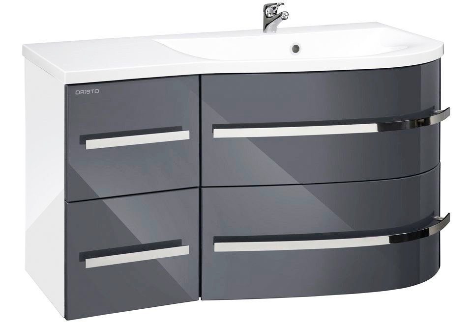 Waschtisch »Opal«, Breite 90 cm, Hochglänzende Fronten ...