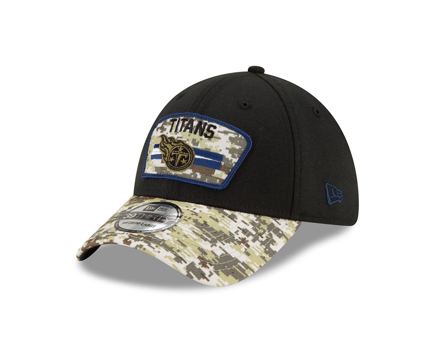 New Era Fitted Cap 39THIRTY Cap STS 3930 Tennesse Titans S/M