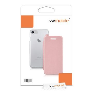 kwmobile Handyhülle, Hülle für Apple iPhone SE (2022) / SE (2020) / 8 / 7 - Handy Case Schutzhülle - Klapphülle Cover
