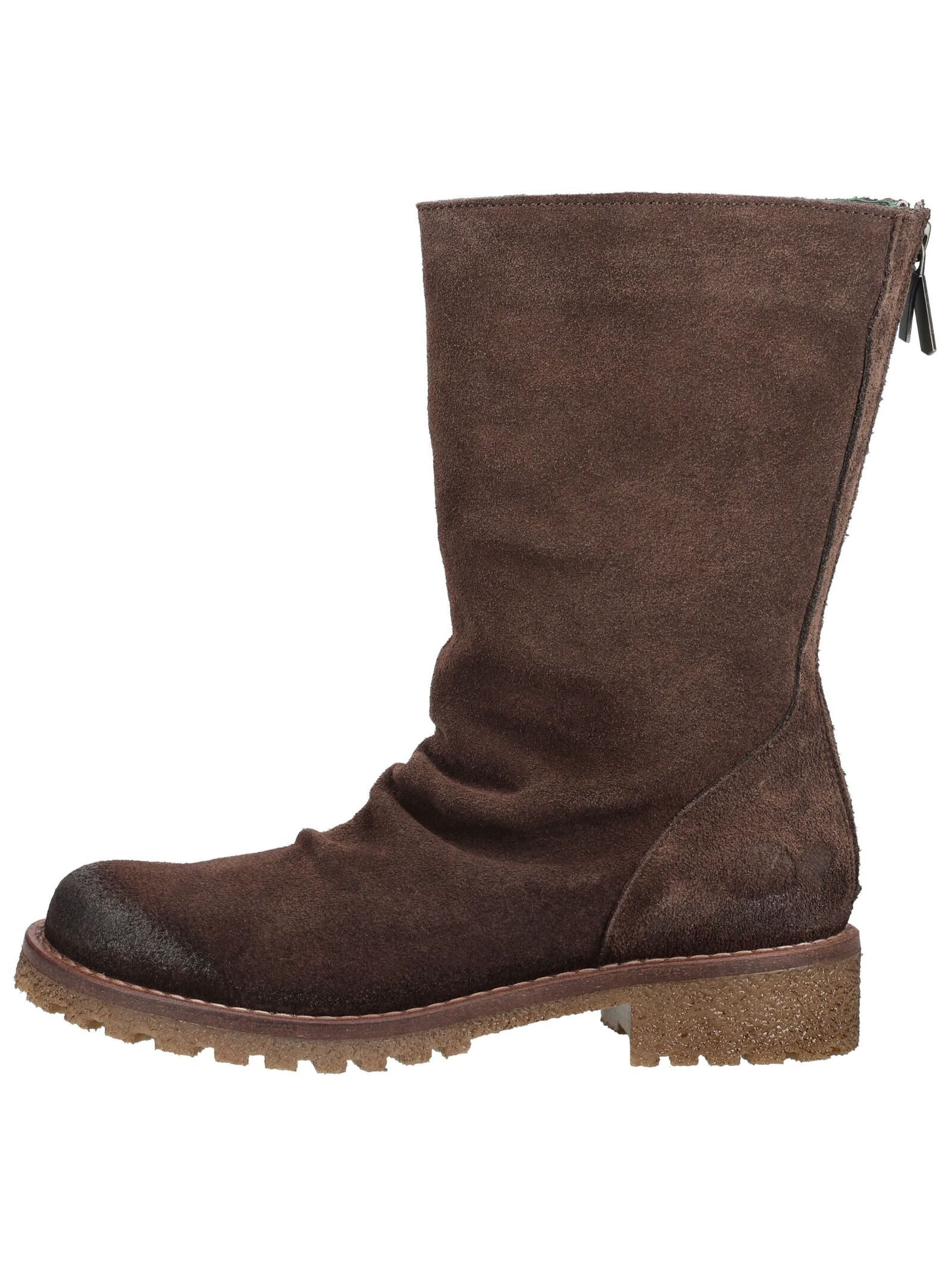 Felmini Stiefel Veloursleder . Bikerboots