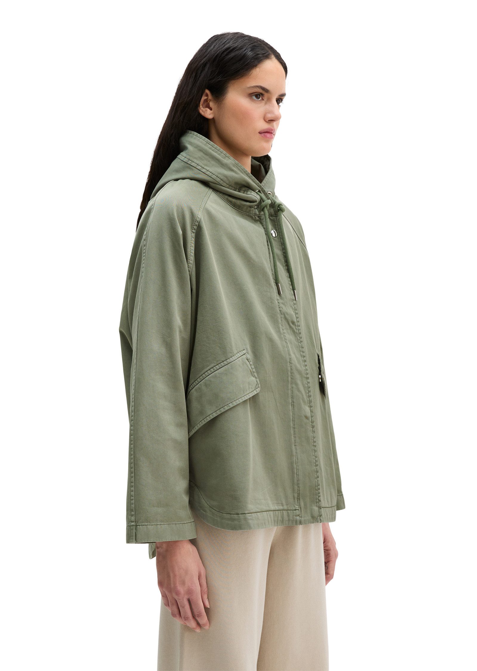 Marc O'Polo Outdoorjacke aus Organic Cotton-Twill