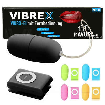 MAVURA Vibro-Ei »VIBREX Vibro Ei Vibration Fernbedienung Liebeskugeln«, Sex Spielzeug Mini Vibrator
