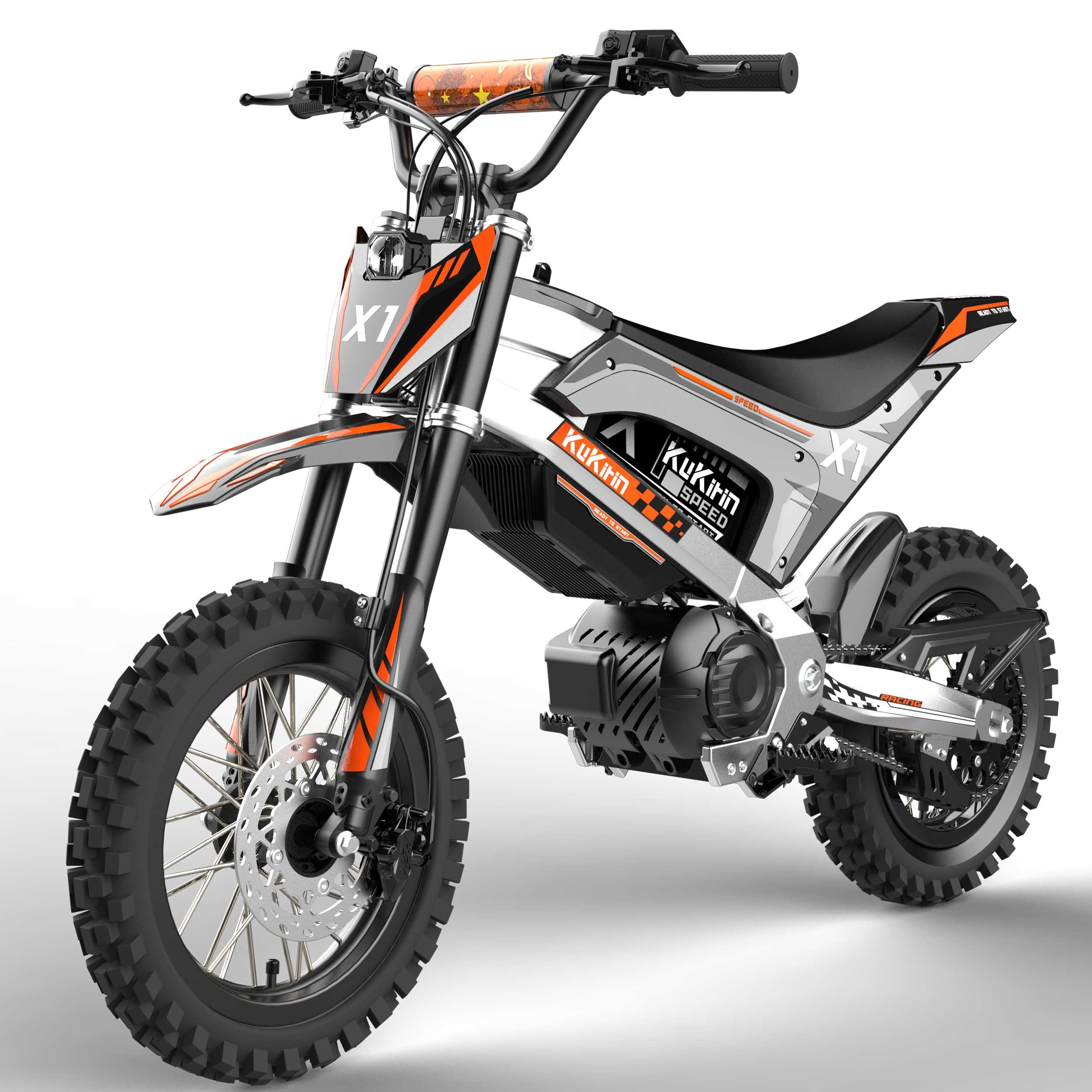 Vankel E-Scooter KuKirin X1 Elektro-Dirtbike 1000W 998Wh 48V 20,8Ah 50km/h Max.40Km, Keine Straßenzulassung: ausschließlich auf Privatgelände verwenden