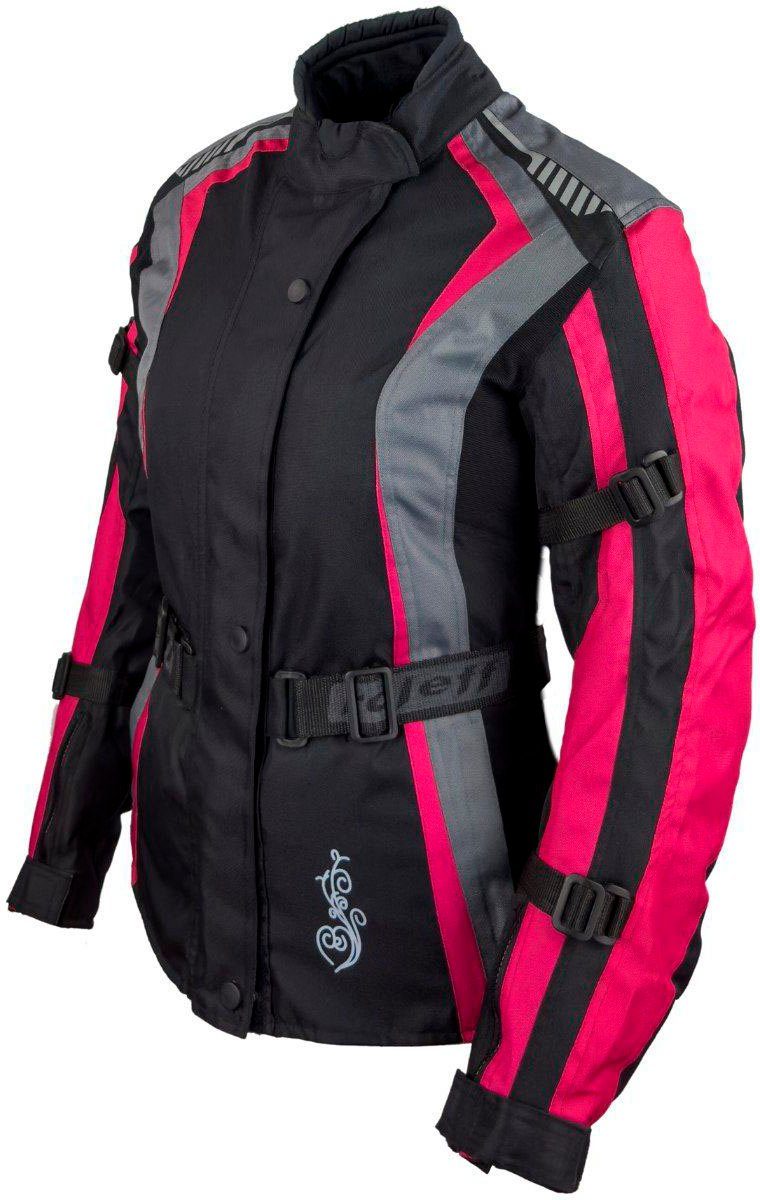 904 Motorradjacke Taschen, 6 roleff RO Sicherheitsstreifen Mit