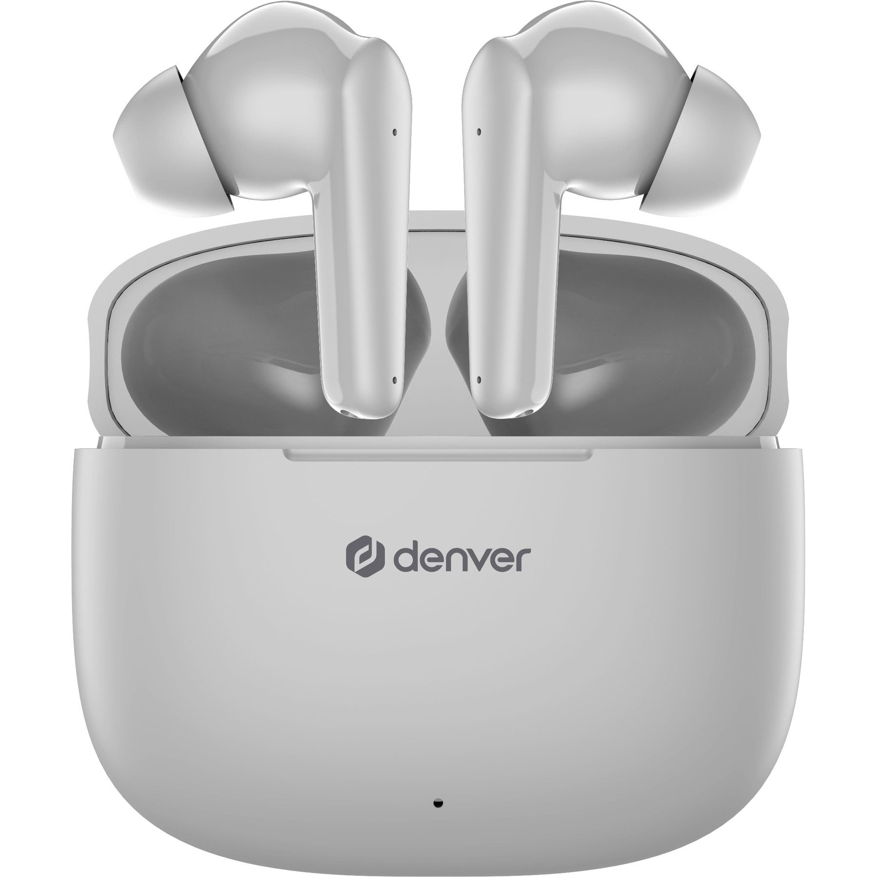 Denver DENVER In-Ear Ohrhörer TWE-48, grau In-Ear-Kopfhörer