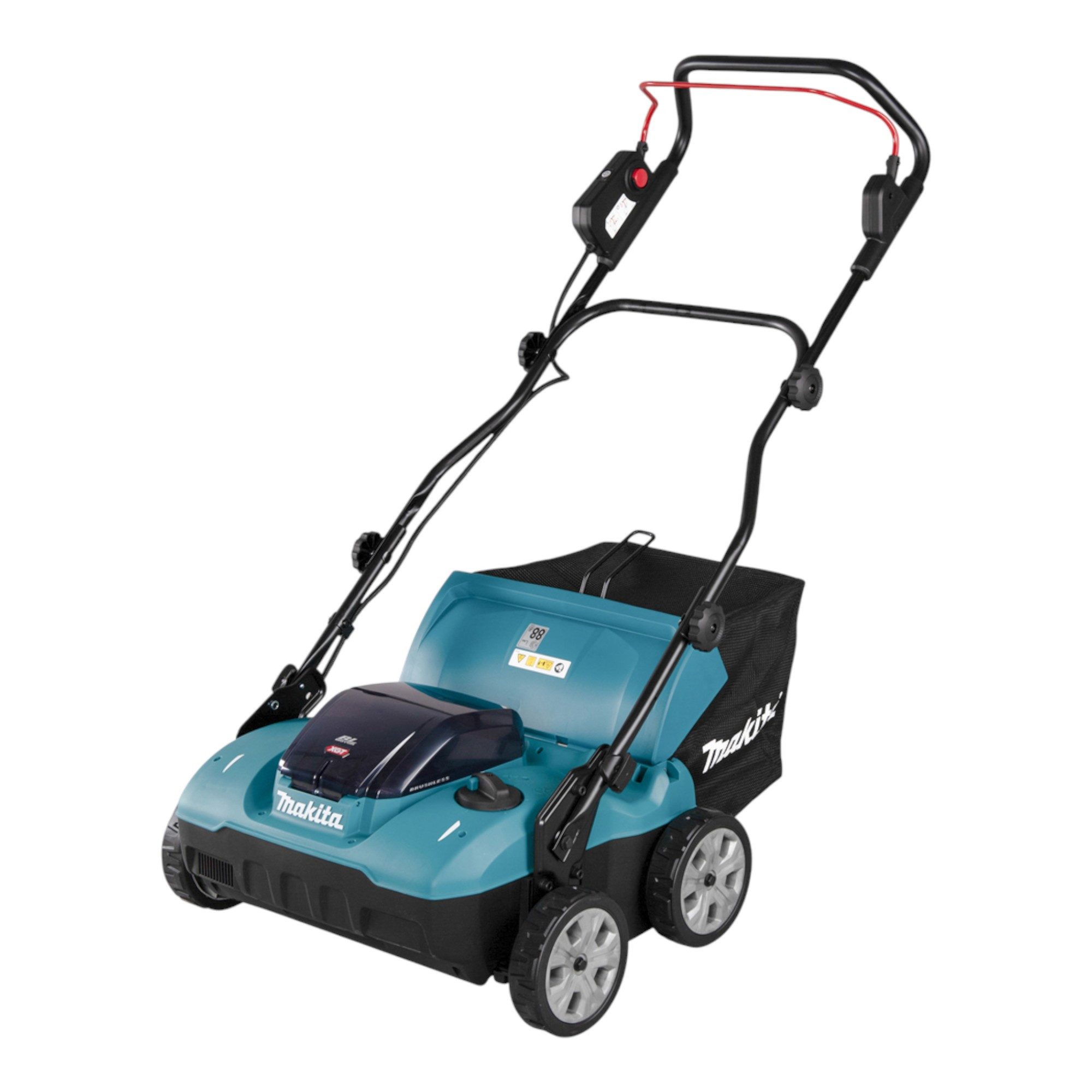 Makita Akkurasenmäher UV 001 GZ Akku Vertikutierer 40 V max. XGT 38 cm 50 l Brushless Solo