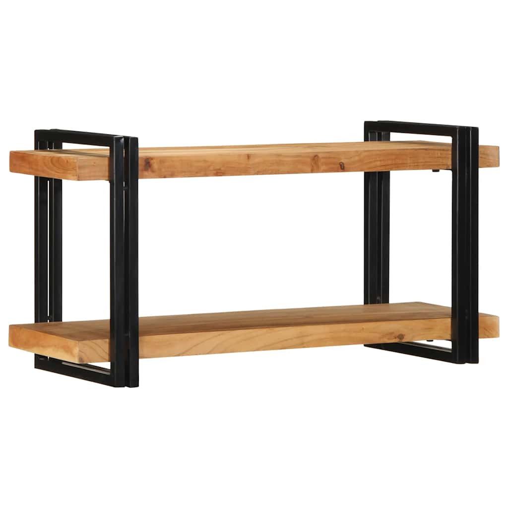 vidaXL Schranksystem Wandregal 90x33x45 cm Massivholz (1-St)