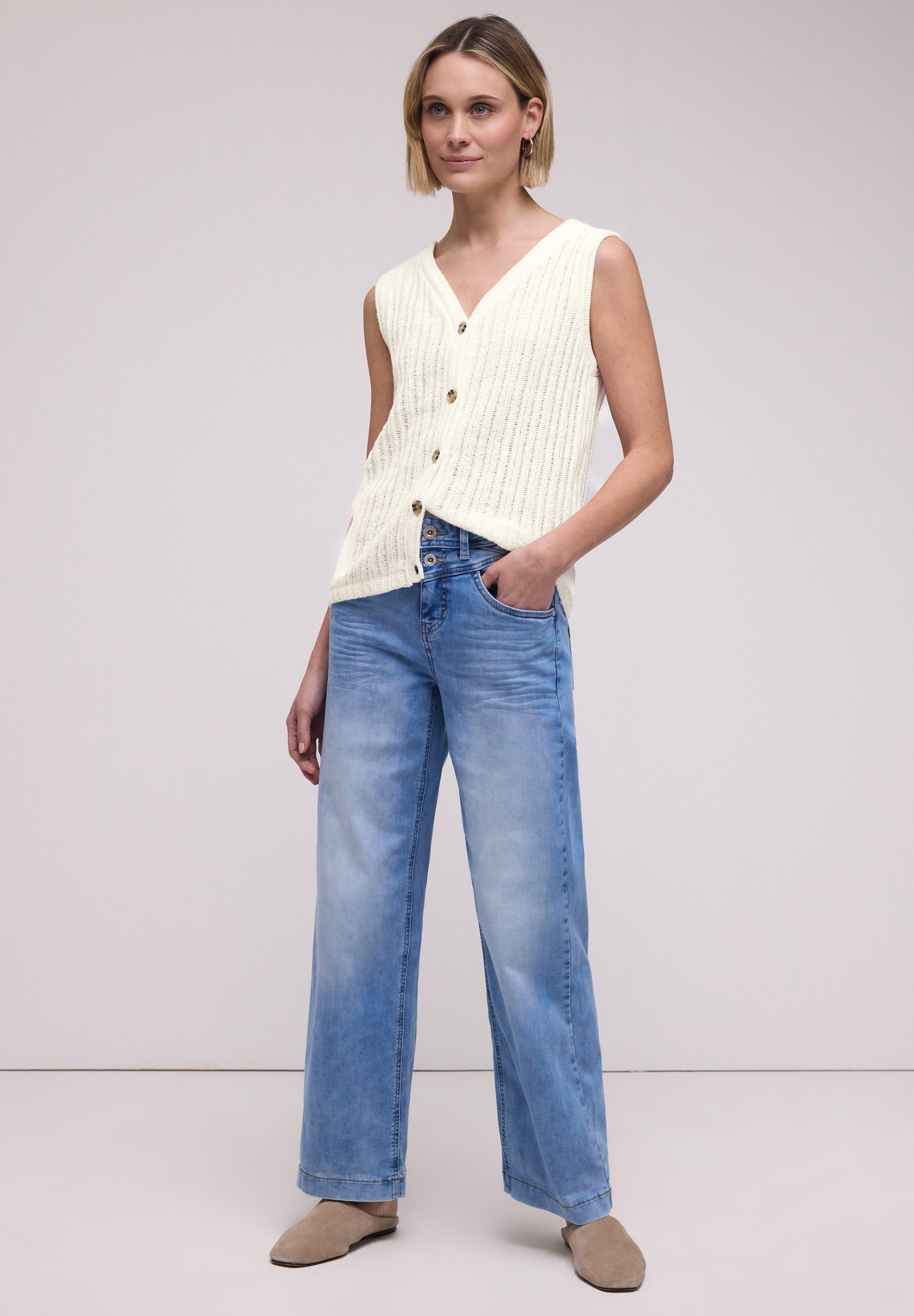 STREET ONE Trägertop mit V-Ausschnitt