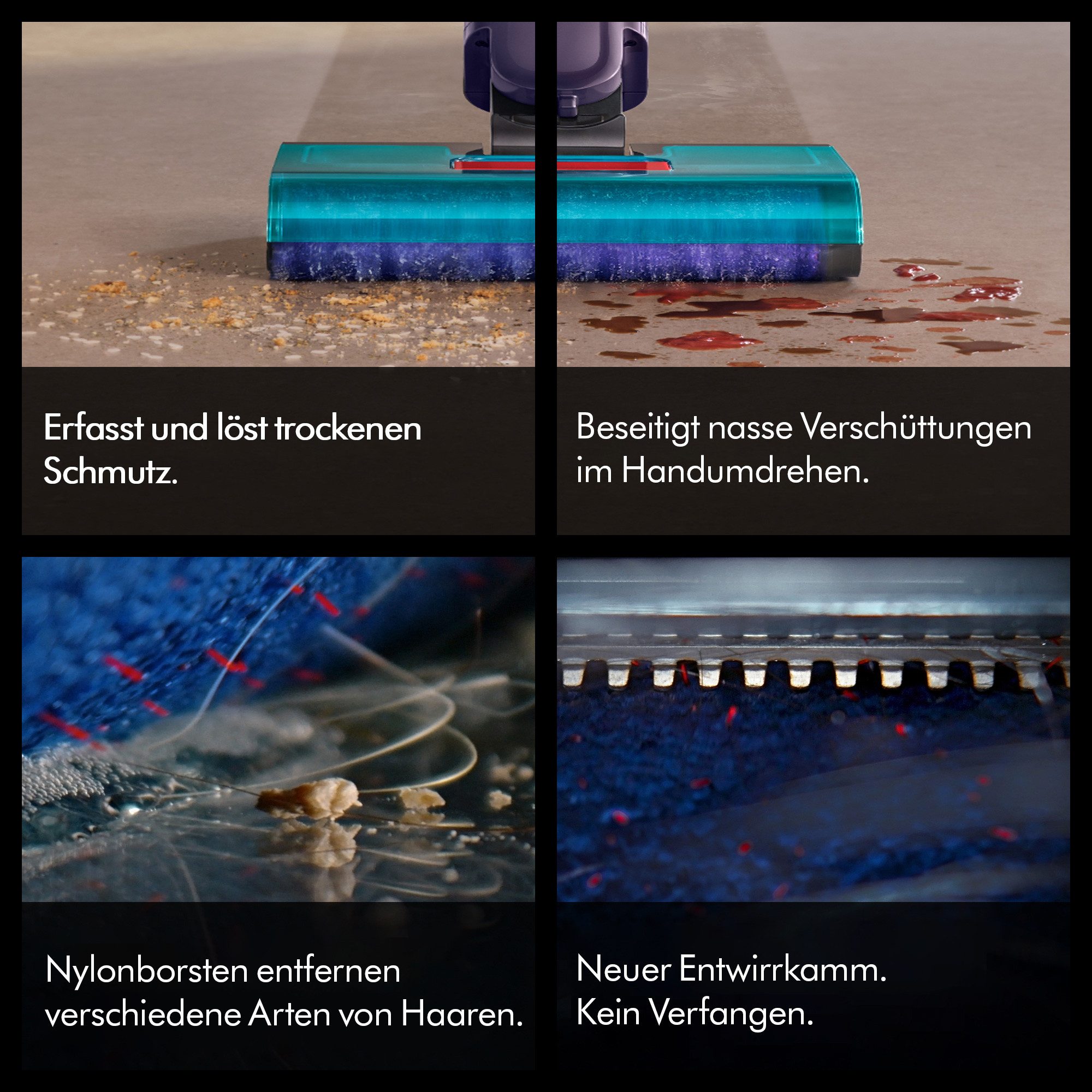 DYSON Nass-Trocken-Sauger Clean+Wash Hygiene, Nass- und Trockenreiniger, beutellos, Dysons hygienisches, filterloses System – Bild 4 von 5