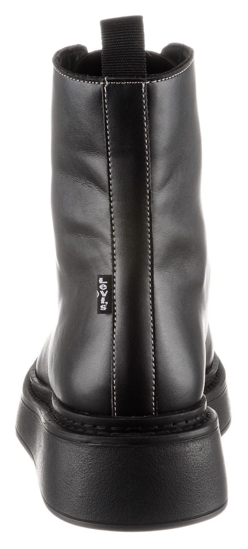 Levi's® LUNA Schnürboots, Plateau, Schnürstiefelette, Boots mit Kontrastnäh günstig online kaufen