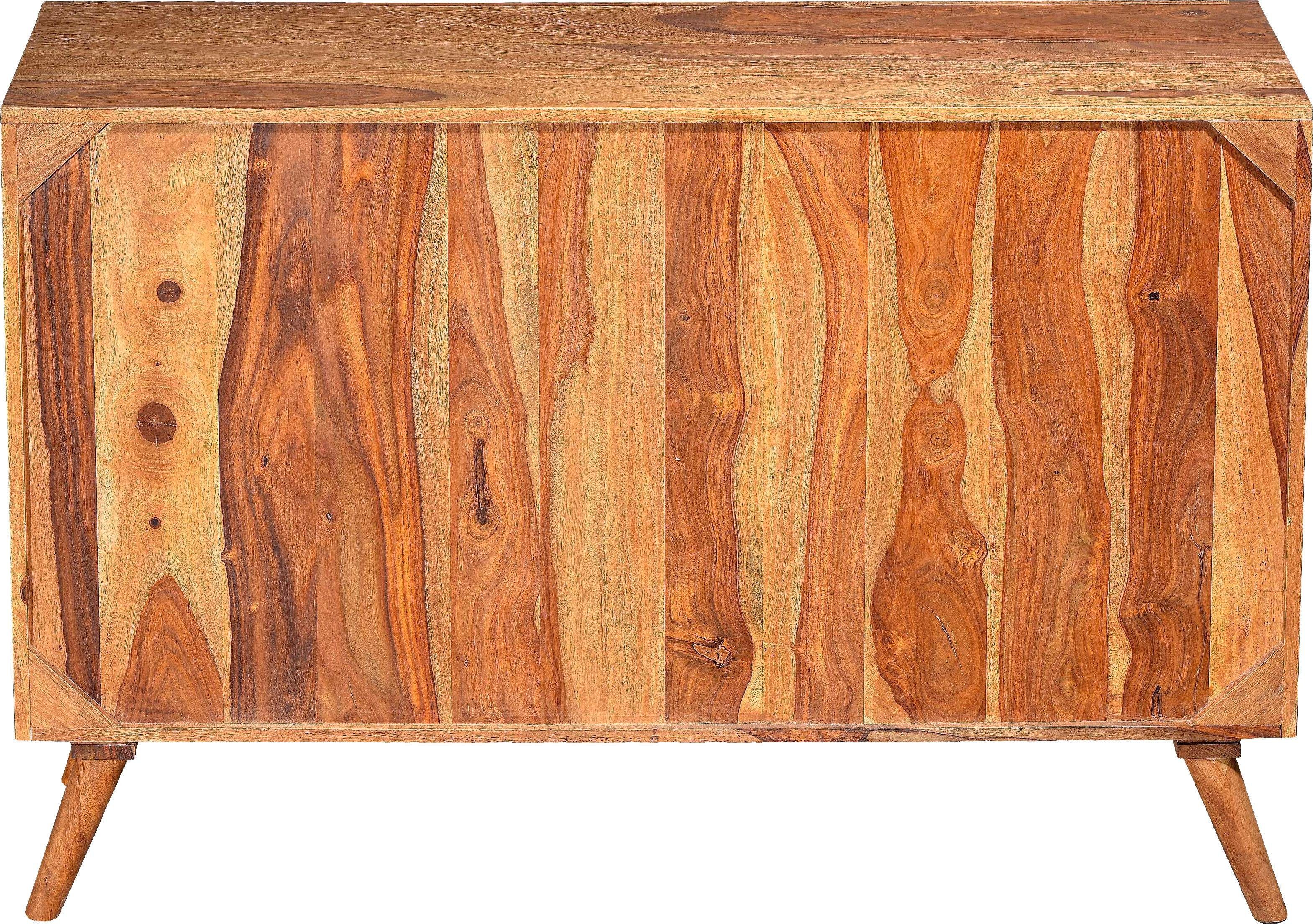 SIT Sideboard »Carved«, aus Sheesham Holz, Breite 120 cm-HomeTrends