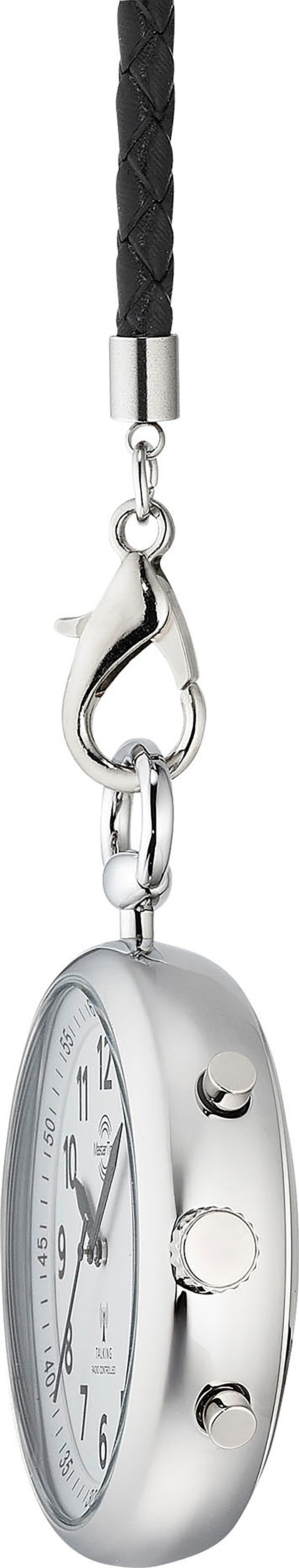 MASTER TIME Taschenuhr Sprechende Taschenuhr, (Set, 2-tlg., mit Lederband), günstig online kaufen