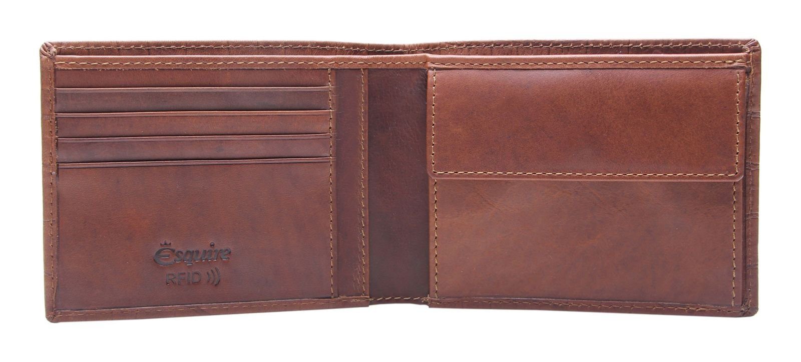 Esquire Geldbörse Dallas, mit RFID-Blocker Schutz