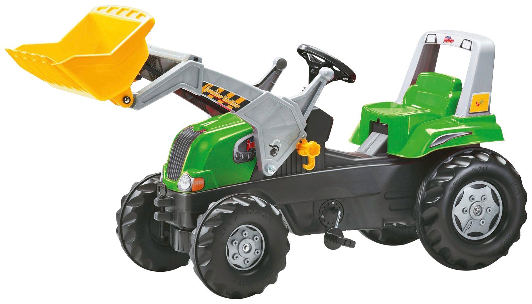 rolly toys® Tretfahrzeug Junior RT, Kindertraktor mit Lader