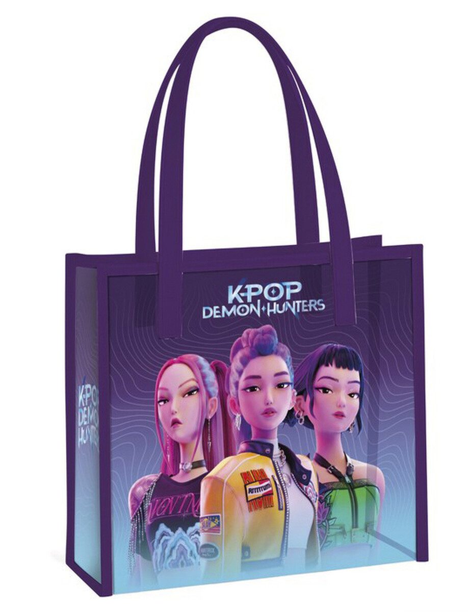 K-Pop Demon Hunters Tragetasche Tote Bag für Alltag Freizeit Shopping Reisen und unterwegs (1-tlg)