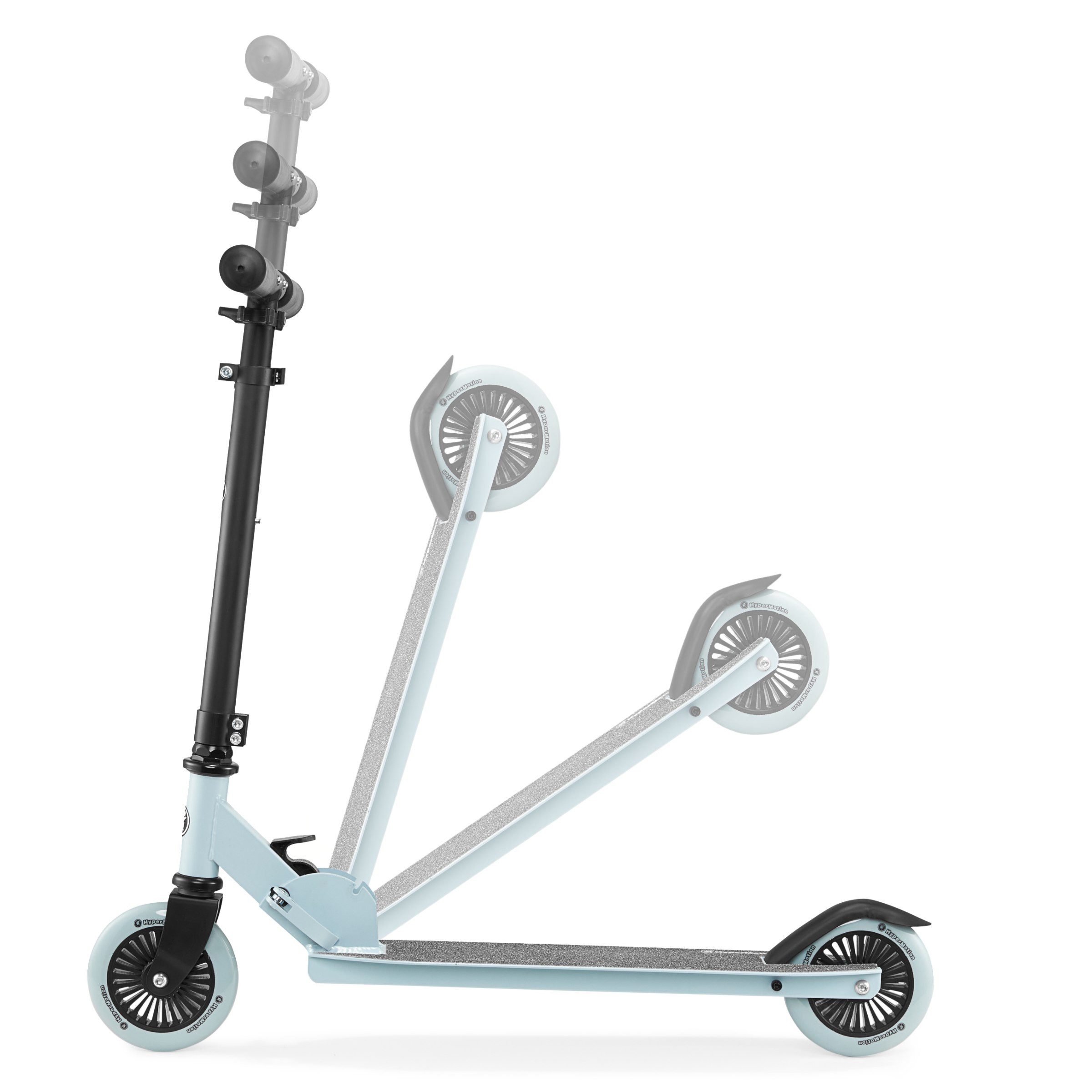 HyperMotion Scooter Faltbarer Kinder-Roller WILLY mit Polyurethan-Rädern, Kinder 3+, 0 km/h