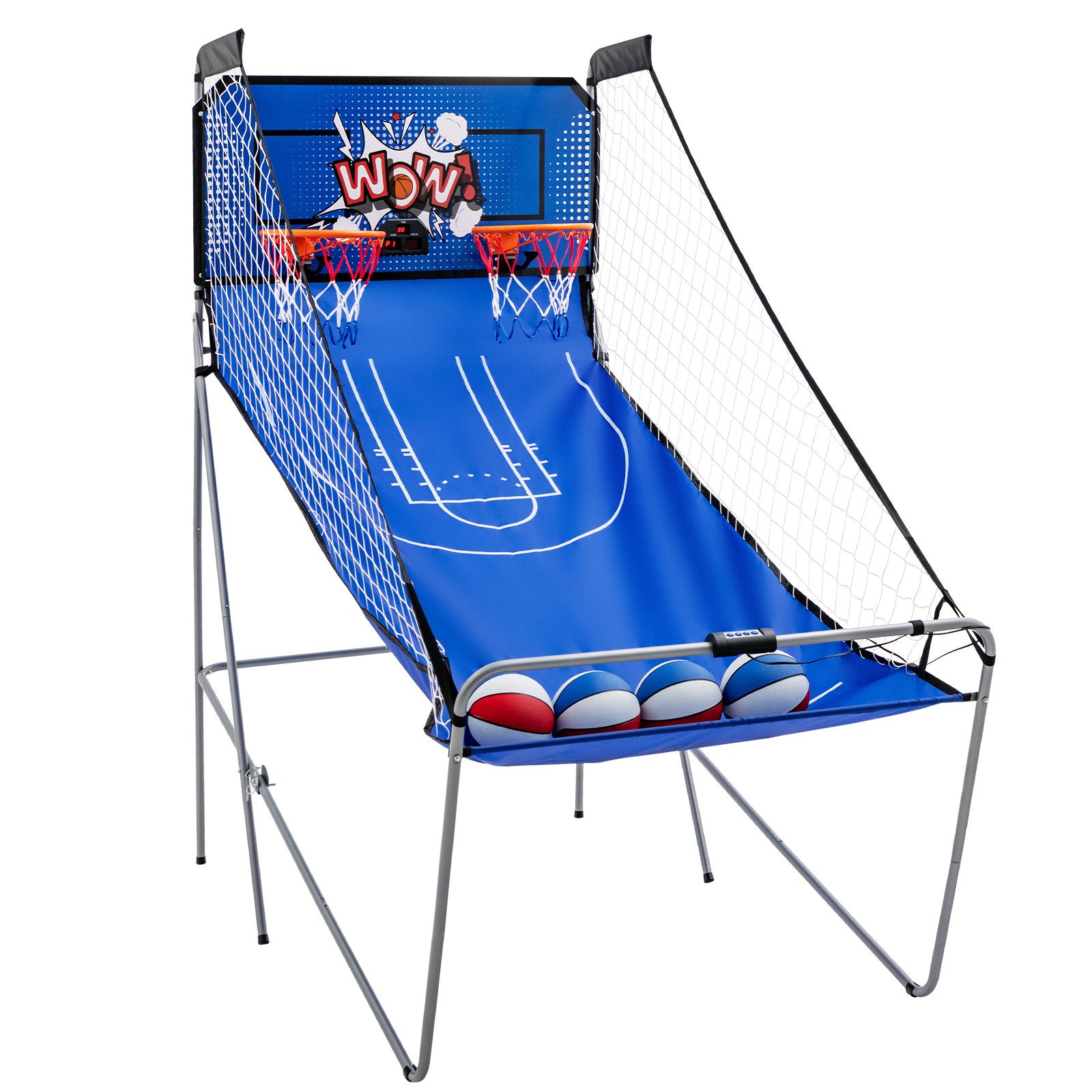 COSTWAY Basketballkorb Arcade-Basketballspiel, klappbar, für Kinder