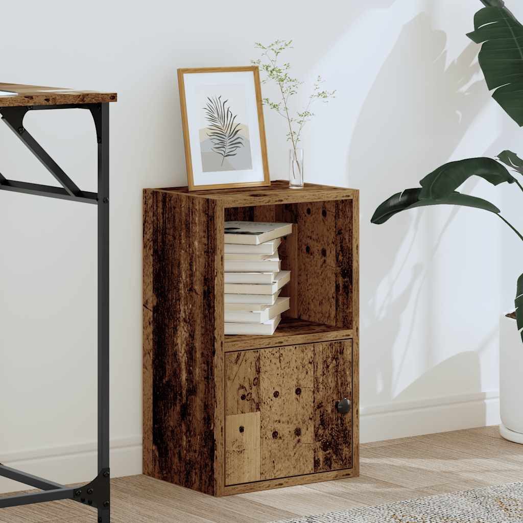vidaXL Bücherregal Bücherregal Altholz-Optik 31x24x52 cm günstig online kaufen