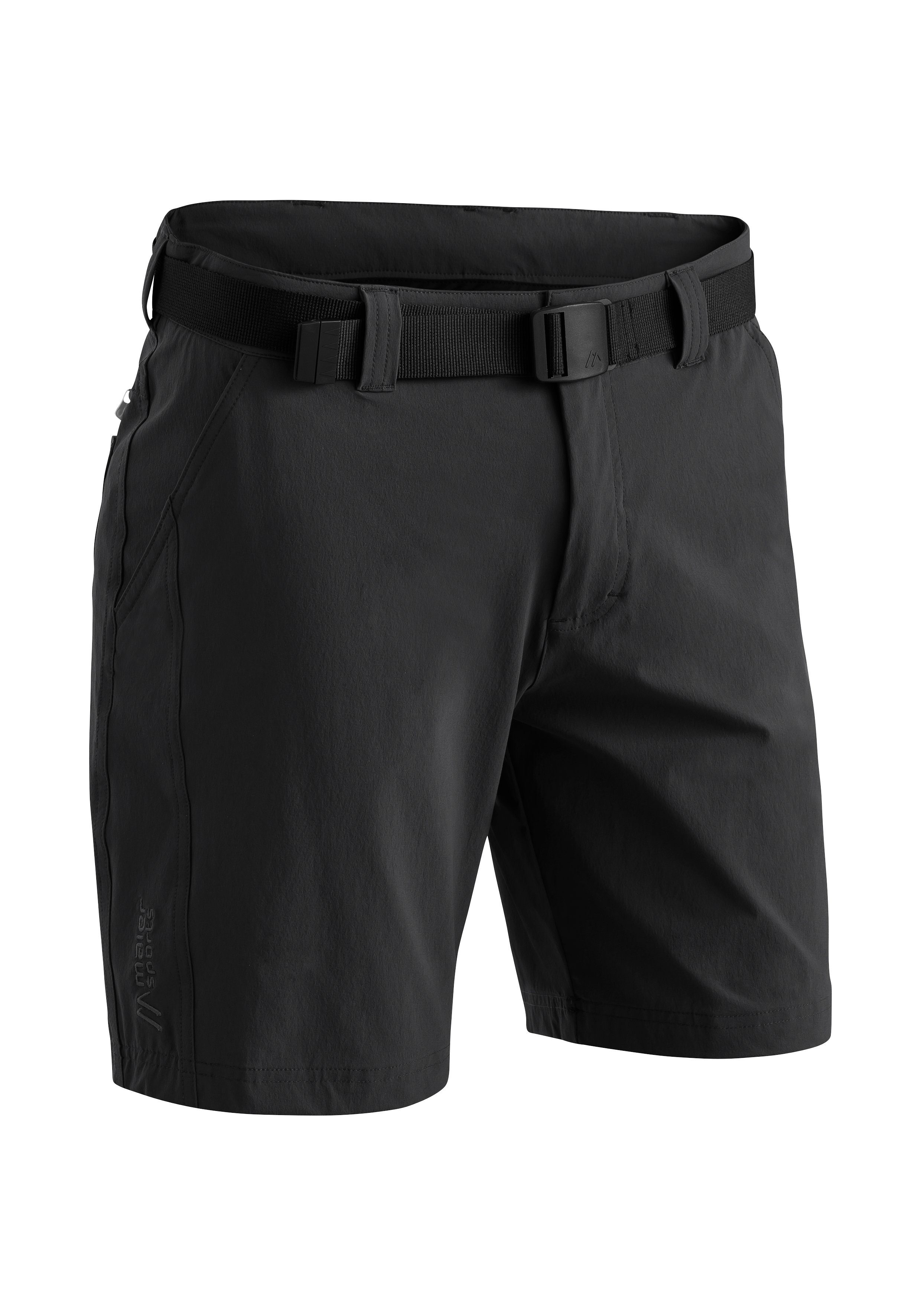 Touren Ausflüge Maier für Short Wandershorts Sports schwarz Nil M und Funktionale Funktionsshorts